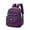 Purple, variant on Deago Mini Nylon Backpacks for Women Men Casual Lightweight Small Waterproof Backpack Purses Travel Daypack (Black)