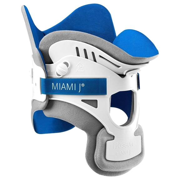 Ossur Miami J MJ‑300 Short Cervical Collar – C‑Spine Immobilizer & Patient Comfo