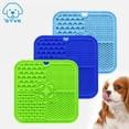 thumbnail image 2 of Silicone Licking Pad Pet Dog Lick Pad Bath Peanut Butter Slow Eating Licking Feeder Cats Lickmat Feeding Dog Lick Mat ShopWise Round, 2 of 17