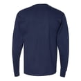 thumbnail image 3 of Hanes 42L0 Men's 4.5 oz., 60/40 Ringspun Cotton/Polyester X-Temp Long-Sleeve T-Shirt, 3 of 5
