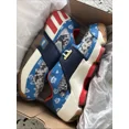 thumbnail image 2 of Ad-id-as Agent Gil Restomod Red White Blue USA Basketball Shoes GY6483 Mens SZ 8.5, 2 of 6