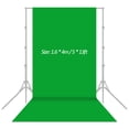 thumbnail image 3 of Mistaha 1.6x4m/5x13ft Photography Studio Non-woven Backdrop Background Screen Solid Color Green, 3 of 6