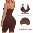 thumbnail image 4 of KIWI RATA Shapewear for Women Tummy Control Bodysuit Seamless Adjustable Straps Body Shaper, 4 of 6