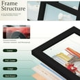 thumbnail image 4 of Jerry & Maggie Family Photo Frame, 11 Pictures Frame Multi Selfie Gallery Collage, Family Picture Frames Collage Wall Decor, No Assembly Needed, Assorted Frames for Gallery Wall (Black), 4 of 17