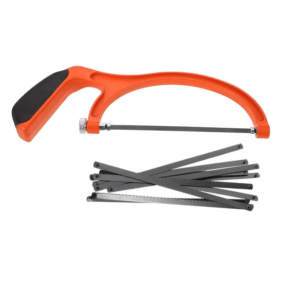 NIAIZEK Portable Hand Saw with Ergonomic Handle, Lightweight Metal and Plastic Construction, Small Size, Ideal for Home Use, Orange