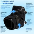 thumbnail image 5 of KkaFFe Ankle Support Brace Adjustable Compression Wrap for Men & Women, Black L for Sprain, Plantar Fasciitis, Sports & Daily Use, 5 of 10