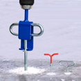 thumbnail image 5 of Adaptador Taladro para Hielo, Adaptador Taladro , Herramienta para Hielo Atornille RáPidamente los Clavos en la Pesca en Hielo, para Refugio Hielo, 5 of 5