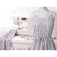thumbnail image 6 of Soimoi Gray Fabric - By the Yard - 42 Inch Wide - Dots Print Material - Whimsical and Eye - Catching Designs for Various Uses Printed Fabric, 6 of 6