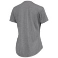 thumbnail image 3 of Women's Sportiqe Heathered Gray Charlotte Hornets Tri-Blend Phoebe T-Shirt, 3 of 3