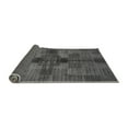 thumbnail image 2 of Ahgly Company Indoor Rectangle Checkered Gray Modern Area Rugs, 8' x 12', 2 of 4