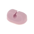 thumbnail image 1 of Clip de Soporte de Cable Universal Unique Bargains, Organizador de Gestión de Cables, 30.5x21x14mm, Duradero, Silicona, Rosa para Tablero de Coche, TV, PC, Laptop, Escritorio de Oficina, 1 of 7
