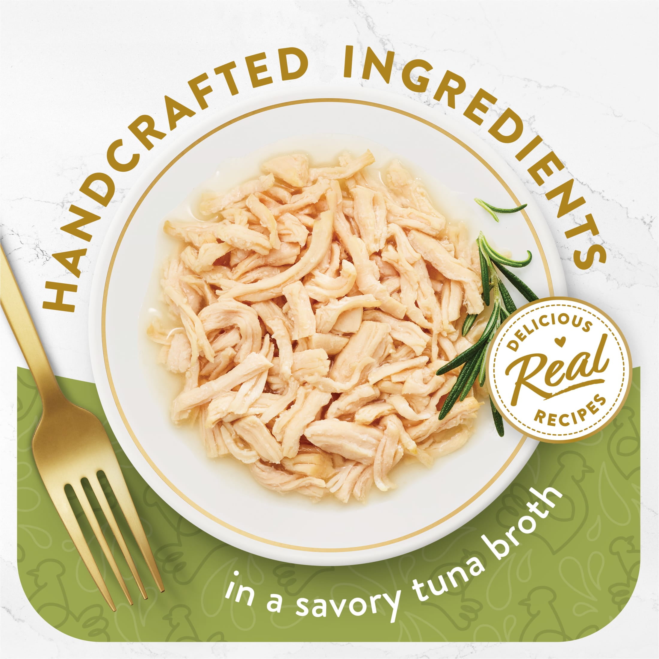 Purina Fancy Feast Appetizers Wet Cat Food, Chicken in Tuna Broth, 1.1 oz Trays (10 Pack) - product image