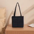 thumbnail image 4 of Bolso Hombro Acolchado Hobo Elegante Mano para Mujer Al Aire Libre, 4 of 9