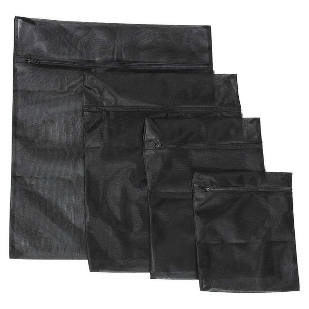 4pcs Clothing Laundry Bag Mesh Laundry Bags Zipper Laundry Bags Washing Machine Bags