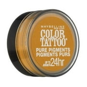 Maybelline New York Eye Studio Color Tattoo Pure Pigments Loose Powder Shadow, 25 Wild Gold, 0.05 Oz.