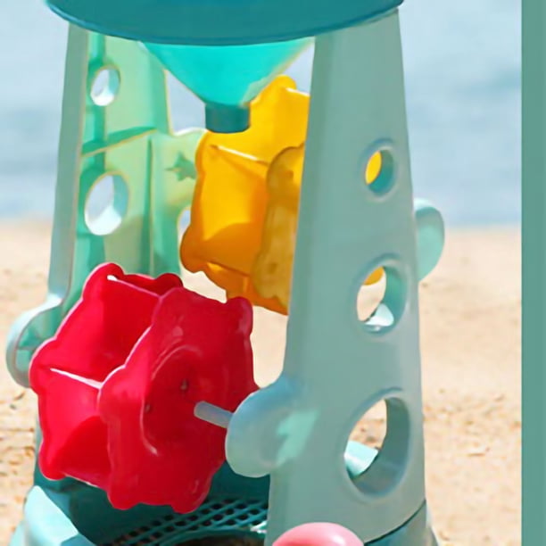Set De 7 Juguetes De Playa Con Carrito, Pala, Rastrillo Y Cubo - Ideal Para Arena Y Agua - Color Surtido - Diversión Asegurada