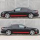 thumbnail image 4 of Universal Car Auto Racing Body Side Stripes vinilo modificado raya, 4 of 7