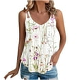 thumbnail image 2 of Spring Tops for Women Tunic Tops for Women Plus 2X Women Casual Round Neck Short Puff Sleeve Solid Color Pullover Blouse T-Shirt Tops Loose Fit, 2 of 6