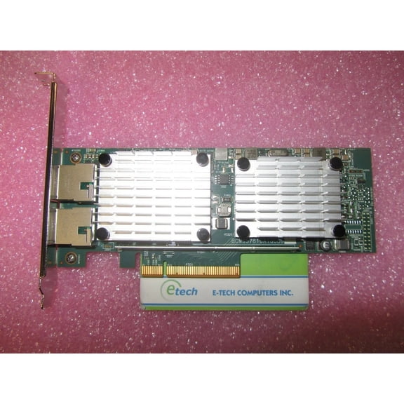 44T1370 - Broadcom NetXtreme 2x10 Gigabit Ethernet BaseT Adapter for System x 883436557511