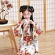 thumbnail image 3 of Albornoz estampado tipo kimono para niños, vestido de princesa para niñas, ropa de actuación, temperamento, lindo lazo, 3 of 6