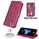 thumbnail image 4 of Wallet Bling Glitter Magnetic Flip Zipper Leather Case For Samsung Galaxy S24 Ultra S23 S22 Plus S21 S20 FE S10 S9 Note 20 10 9, 4 of 5