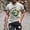 Green, variant on Fnnxeal Mens Green Flame Graphic T-Shirt Ombre Gradient Streetwear Crewneck Short Sleeve Stretch Tee Big Tall Sizes S-7XL,Size 4XL