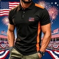 thumbnail image 2 of CHENge Independence Day Patriotic Shirt For Casual Outdoor Festivities Lightweight Breathable Everydaywear Top For Summer,XXXL, 2 of 5