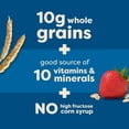 thumbnail image 3 of Kellogg's Nutri-Grain Strawberry Chewy Breakfast Bars, Made with 10g Whole Grains, 20.8 oz, (16 Count), 3 of 7