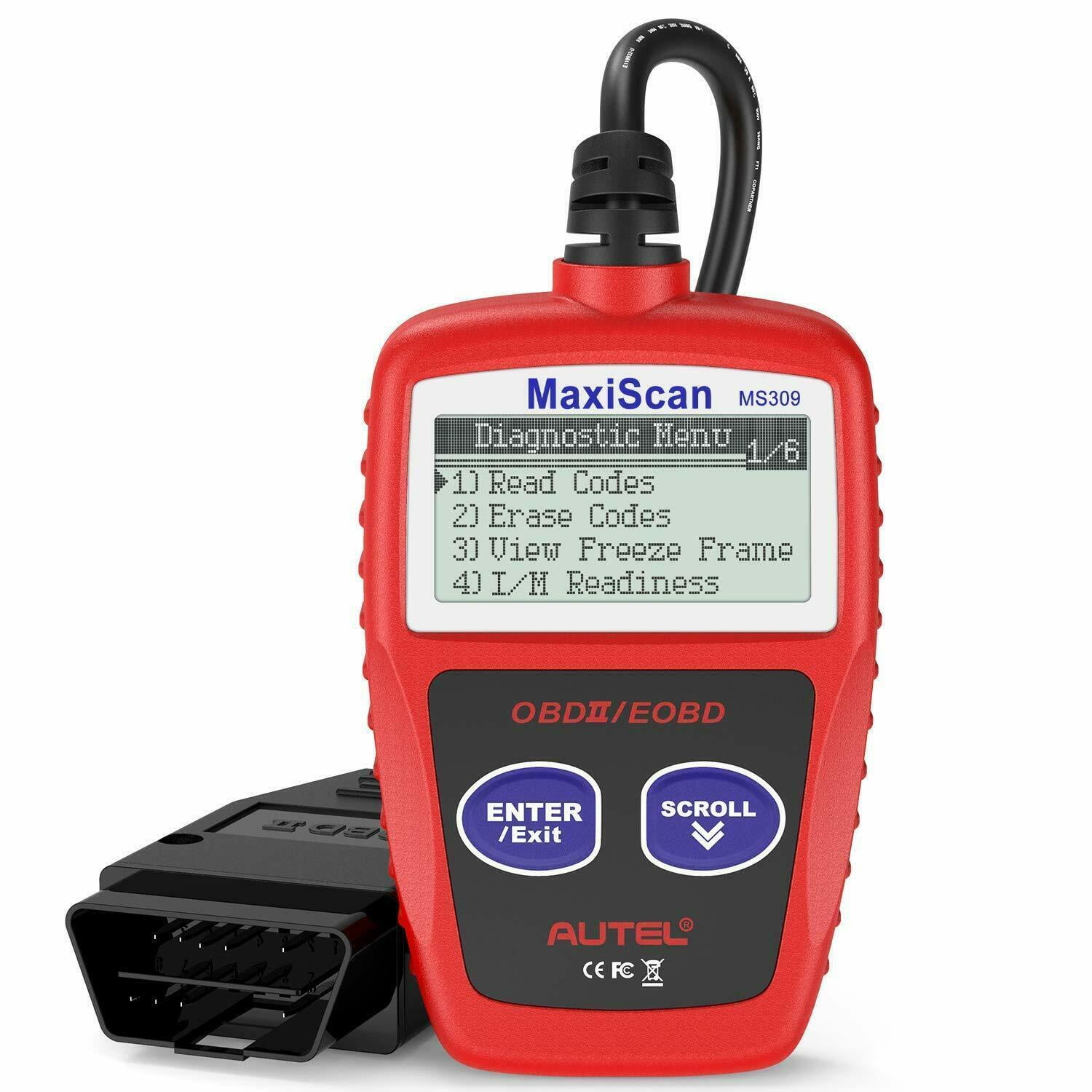 Autel MS309 CAN OBD-II Diagnostic Code Scanner. - Walmart.com