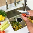 thumbnail image 6 of Uxcell Silicone Sink Strainer, 2Pack Kitchen Sink Drain Strainer Stopper, 4.7" Black, 6 of 6