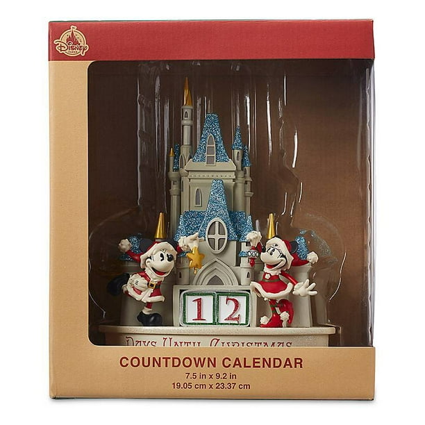 Disney Parks Mickey Minnie Mouse Castle Christmas Happy Holiday