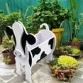 thumbnail image 4 of BNNG Garden Flower Pot Dog Yak Cow Cute Animal Flower Pot Flower Pot Dog Flower Pot Storage Container Dog Flower Pot Garden Pet Dog Storage Pot Decorative Ornament Animal Shape Flower P, 4 of 8