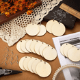 thumbnail image 5 of 400PCS Wooden Unfinished Blank Round Earring Set DIY Wooden Personalized Earring Pendant, 5 of 6