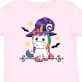 thumbnail image 4 of Inktastic Halloween Girls Unicorn Witch Girls Toddler T-Shirt, 4 of 5