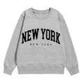 thumbnail image 3 of BAODANN Girl's Graphic Prints Sweatshirt Crewneck Long Sleeve Cute Drop Shoulder Pullover Tops Sweaters for Toddlers All That Sweatshirt Boys Hoodie Size Kids Zipper Hoodies Tween Girl Sweater, 3 of 4