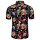 thumbnail image 3 of Camisetas gráficas para niñas Tropics Binkini para hombres, ropa, camisa hawaiana de playa con estampado 3D, camisetas Y2K de manga corta, blusas con solapa, 3 of 5