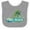Heather/White, variant on Inktastic Vero Beach Florida Vacation Boys or Girls Baby Bib