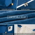 thumbnail image 5 of SHANNA Wedge Headboard Pillow with Adjustable Neck Support,  Triangular Bedrest Lumbar Neck Back Support Pillows for Reading, Gaming, and TV Watching, Blue, 5 of 9