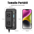 thumbnail image 5 of Inversor De Corriente Portátil Para Auto De 200w 12v A 110v Negro, 5 of 5