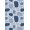 Blue, Pattern 7, variant on ODIKA 4'x6' Navy Blue Geometric Border Design Washable Area Rug Intricate Diamond Patterns with Floral Accents for Dorm Room, Small Living Stain Resistant Low Profile, Easy Care