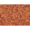 thumbnail image 1 of Ahgly Company Machine Washable Indoor Rectangle Transitional Neon Orange Area Rugs, 8' x 10', 1 of 7