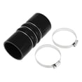 thumbnail image 1 of Ofertas Únicas 1 Juego Manguera de Silicona para Automóvil de 152mm/5.98" de Longitud con Abrazaderas Manguera de Joroba Manguera de Refrigerante Universal Negra 68mm/2.68" de ID, 1 of 7