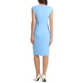 thumbnail image 3 of Vestido de tubo sin mangas para mujer Inspire Chic, vestido profesional de oficina, color azul claro, talla L, 3 of 6