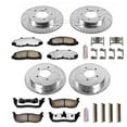 thumbnail image 3 of PowerStop Front and Rear Z36 Truck & Tow Carbon-Fiber Ceramic Brake Pad and Drilled and Slotted Rotor Kit Fits: FORD Select Models K1868-36, 3 of 9
