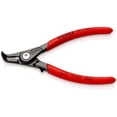 thumbnail image 1 of KNIPEX 49 41 A01 Pinza de precisión para anillos de retención exteriores de ejes recubiertos de plástico antideslizante acabado pavonado 130 mm, 1 of 1