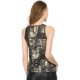 thumbnail image 5 of Camiseta Sin Mangas Con Chaleco Brillante Metálico Brillante Sin Mangas Para Fiesta Y Club Para Mujer Negro XS, 5 of 6