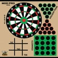 thumbnail image 6 of Morrell Yellow Jacket MOD Pro Games Wrap Archery Pong Bullseye, 4 Pack, Tan, 6 of 7