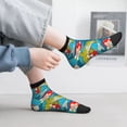 thumbnail image 2 of Pofeuu Japanese Koi Print 30cm Socks, Adult Running Hiking Socks for Youth and Adult, 2 of 7