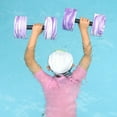 thumbnail image 2 of Hyasfey Water Dumbbells Aqua Fitness Barbells EVA Foam Water Weights for Pool Resistance Training Aerobic Exercise Equipment for Men Women Weight Loss, 2 of 6
