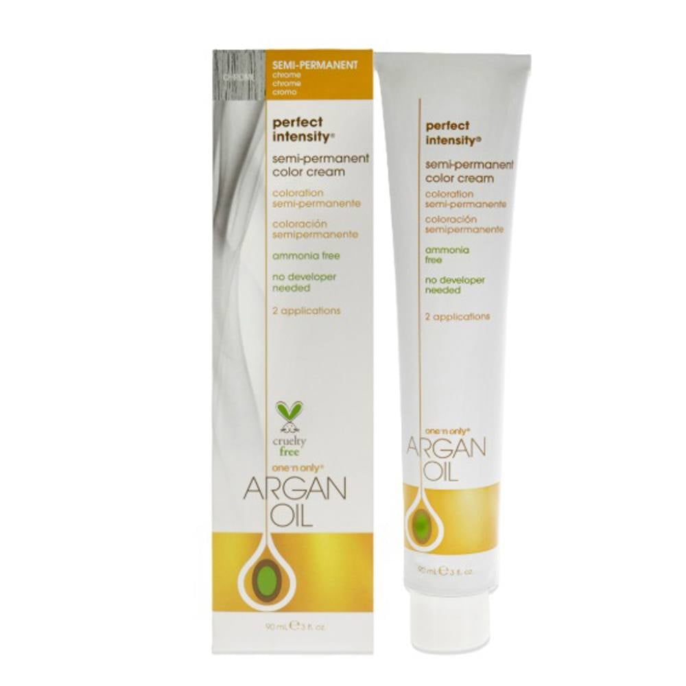 One 'N Only Argan Oil Hair Dye - Permanent Color Cream, 3 oz, 5CH